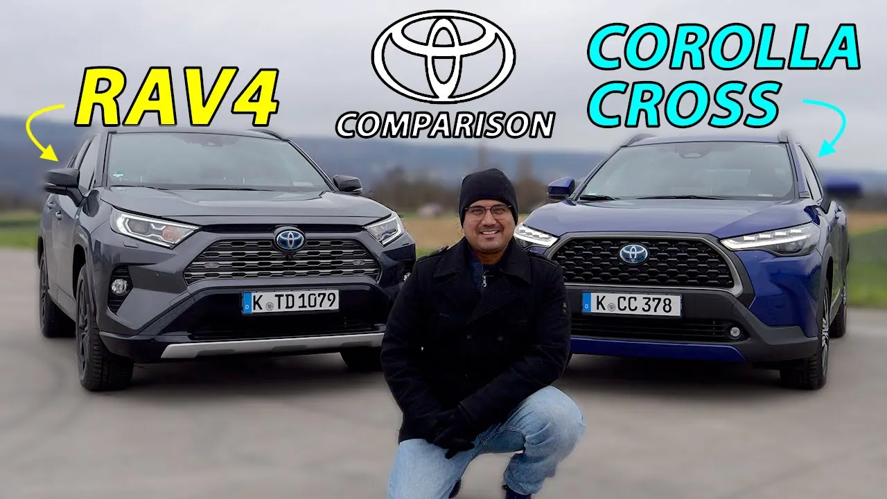 Toyota RAV4 vs Corolla Cross comparison REVIEW