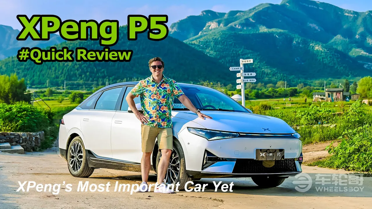 We Get Hands-on With The All-new Xpeng P5