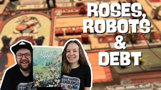 Roses, robots and debt! Rosalie Board Game Preview