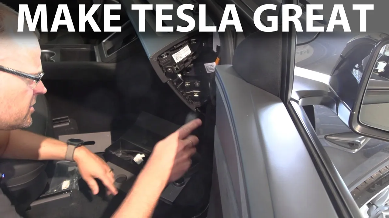 Installing S3XY Knob on Tesla Model Y Juniper