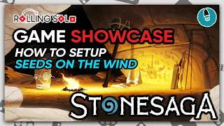 Stonesaga | Solo Playthrough | How To Setup | Seeds On The Wind