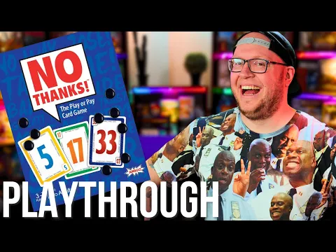 The Ultimate Number Bluffing Game - No Thanks! Playthrough