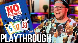 The Ultimate Number Bluffing Game - No Thanks! Playthrough