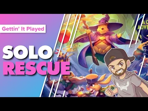Disney Lorcana Illumineer's Quest The Great Hunny Rescue Solo Playthrough & First Impressions