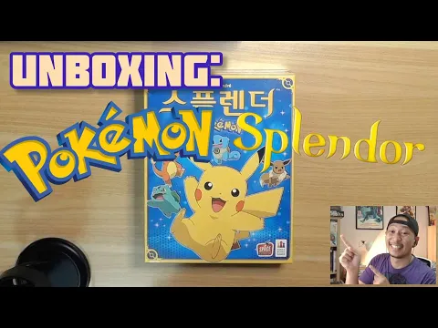 Let's unbox SPLENDOR: POKÉMON Edition!! Pika!!