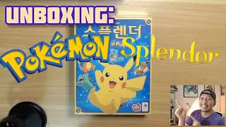 Let's unbox SPLENDOR: POKÉMON Edition!! Pika!!