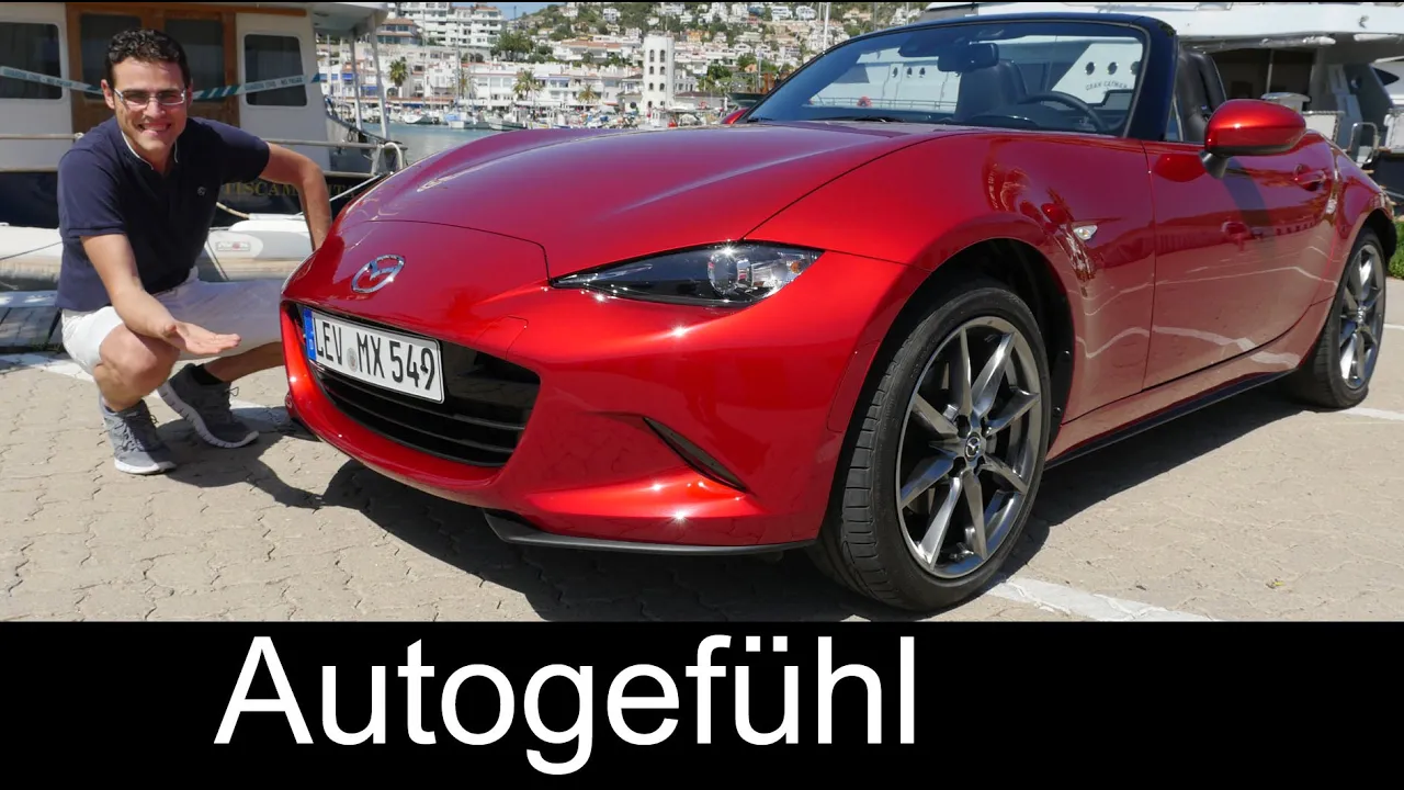All-new Mazda MX-5 Miata Roadster ND FULL REVIEW test driven 4th gen 2.0 l 163 hp 2016