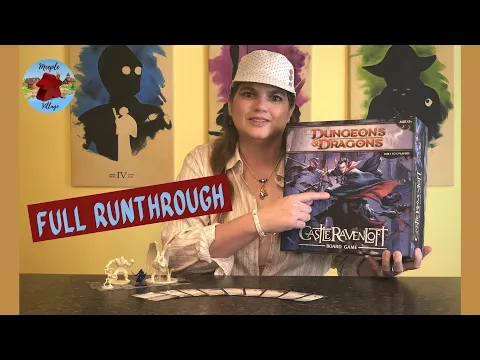 Dungeons & Dragons Castle Ravenloft Board Game Full Playthrough