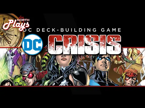 DC Deck-Building Crisis Expansion 4 Board Game Gameplay | Live Stream Replay