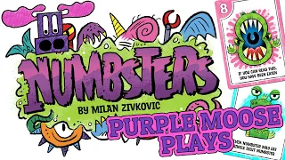 Purple Moose Plays...Numbsters (Kickstarter Preview)