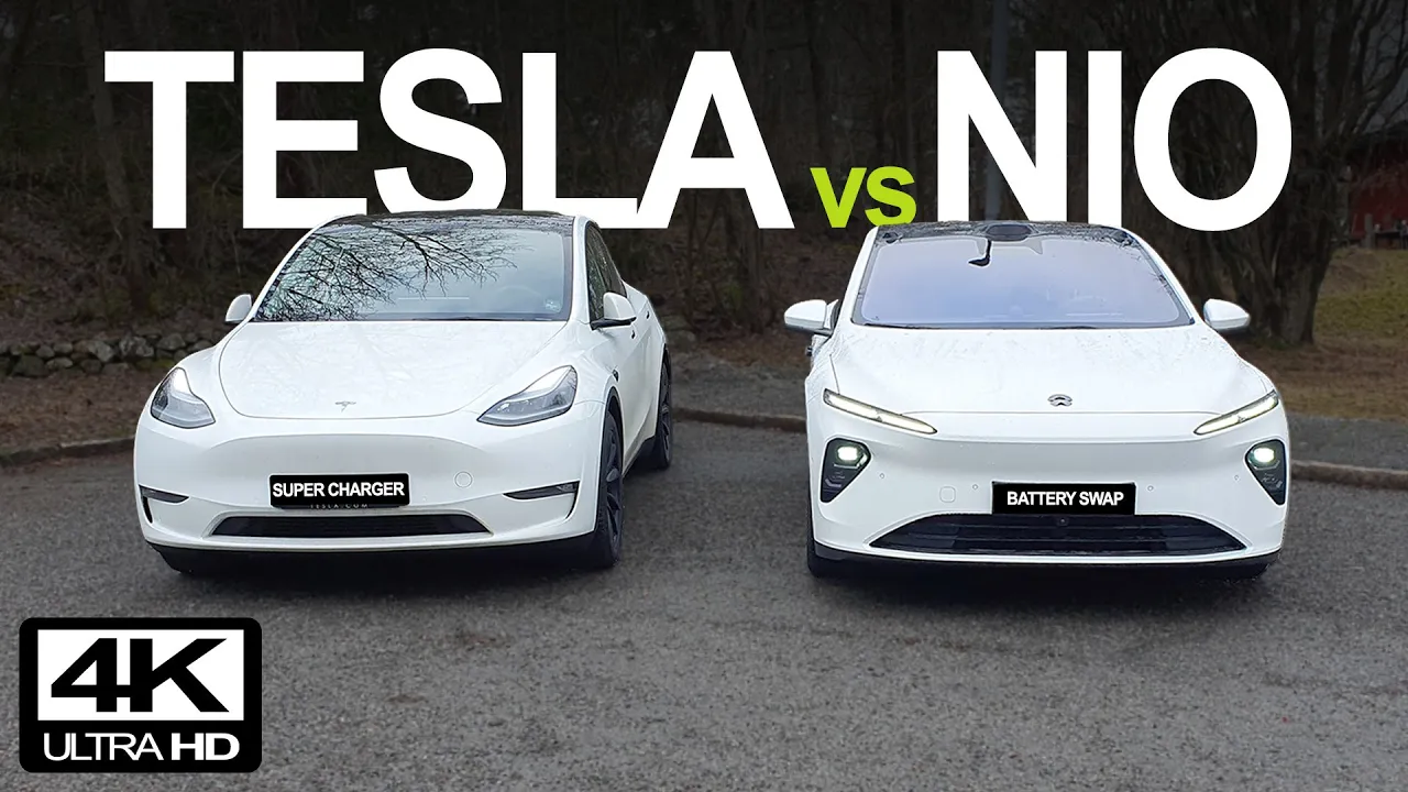 Head-to-Head: Model Y vs Nio ET7 - Battery SWAPPING or SUPERCHARGING on a road trip?