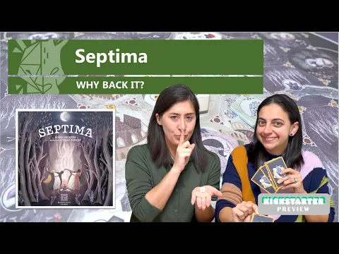 Septima ~ it's cast a spell on us ?‍️? | Kickstarter Board Game Preview