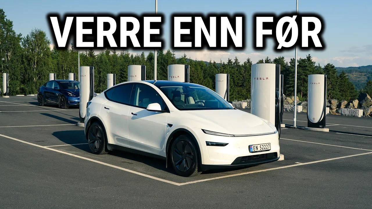 Å lade Model Y Bakhjulsdrift - LFP-batteri, men ikke bra nok