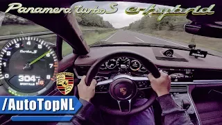 680HP Porsche Panamera Turbo S E Hybrid AUTOBAHN POV by AutoTopNL