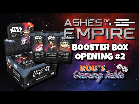 Star Wars Unlimited: Ashes of the Empire Booster Display Unboxing No. 2