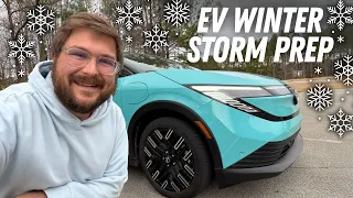 How To Prepare Your EV For This Winter Storm Coming Across America