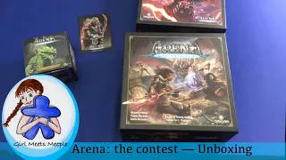 Arena: the contest — Unboxing