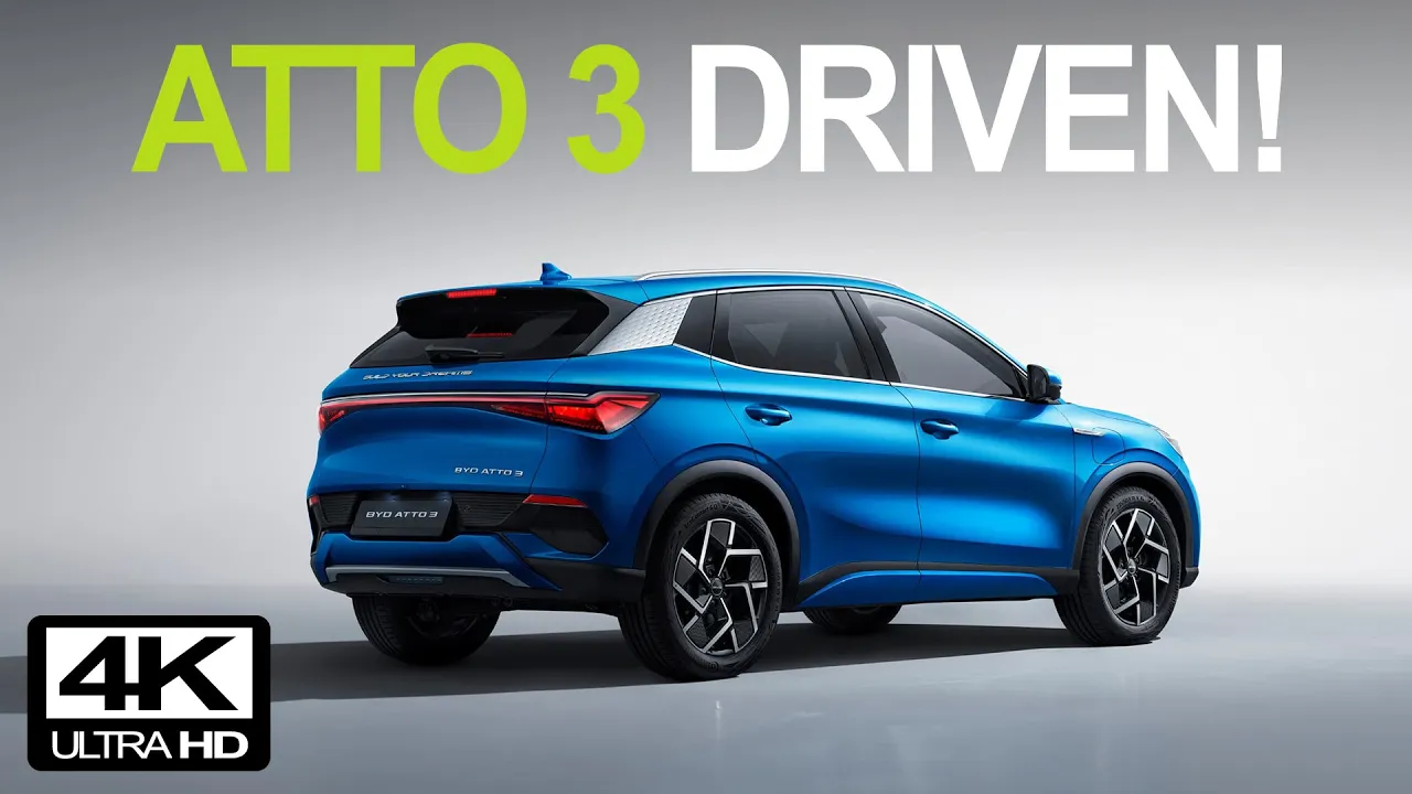 BYD Atto 3 - Test: The small SUV with a unique character!