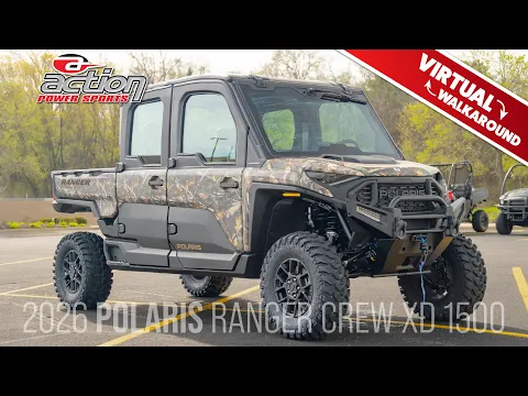 2026 Polaris Ranger Crew Xd 1500 Northstar Ultimate Polaris Pursuit Camo Thumbnail alt