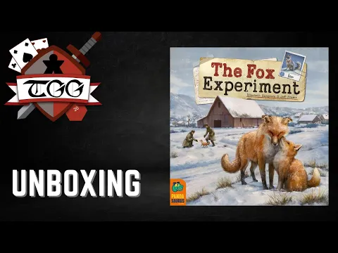 The Fox Experiment Board Game Unboxing