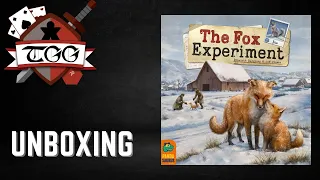 The Fox Experiment Board Game Unboxing