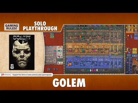 Golem Solo Playtrough with Paul Grogan