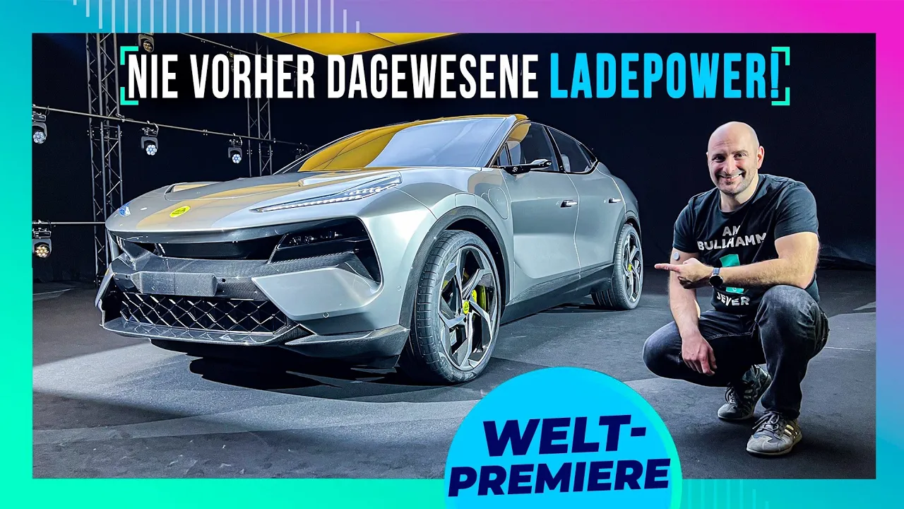 Lotus "Eletre": Elektro-Lademonster 600kg leichter als Konkurrenz!