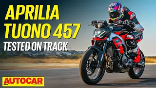 Aprilia Tuono 457 track review - As good as the RS 457? | Track Ride | Autocar India
