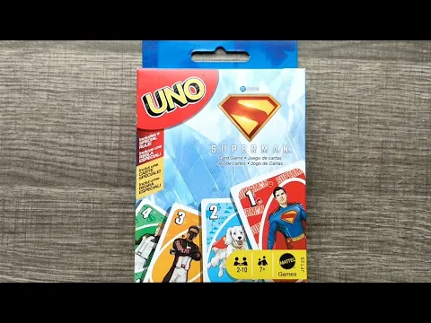 UNO Superman Card Game