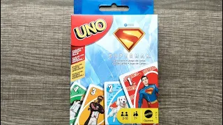UNO Superman Card Game