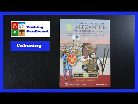 Great Battles of Alexander Unboxing