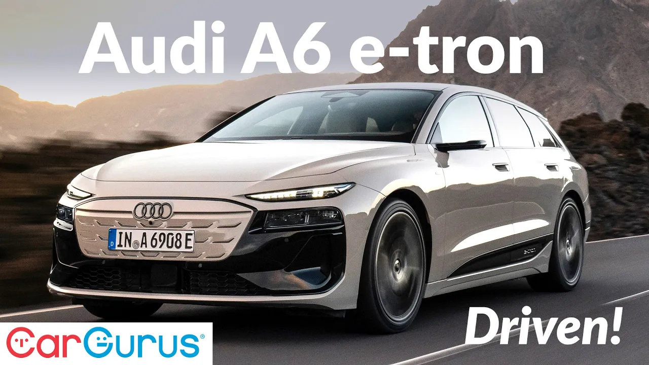 Audi A6 e-tron Review: Electric estate car takes the fight to BMW
