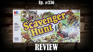 Ep. 336 Scavenger Hunt Board Game Review (Milton Bradley 1983)