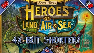 Heroes of Land Air and Sea Review - 4X Faster?