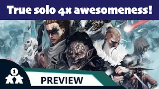 Uprising true solo mode play and impressions (review copy provided)