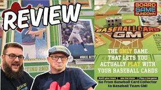 Baseball Card GM Review | Baseball with real players!