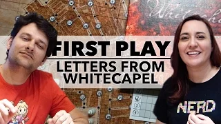 First Play: Letters from Whitechapel (2011) #boardgames