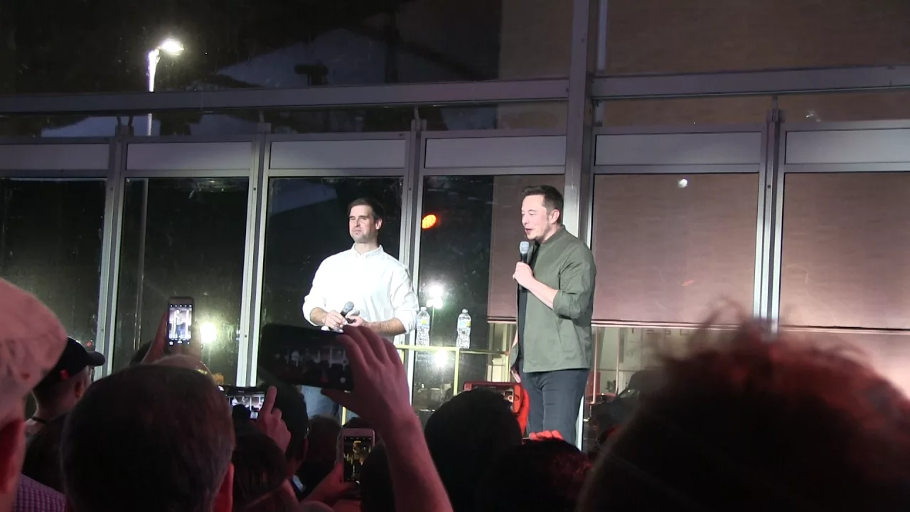 Elon and JB's speech at Gigafactory opening part 1