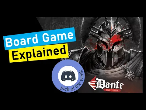 DANTE Inferno Board Game Explained