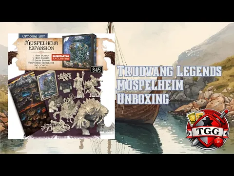 Trudvang Legends Muspelheim Expansion Unboxing | Epic Components & First Look
