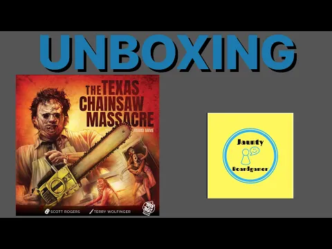 The Texas Chainsaw Massacre Board Game - UNBOXING