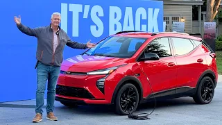 The Bolt Is Back! My First Look & Full Tour - Chevy Nailed This Affordable EV
