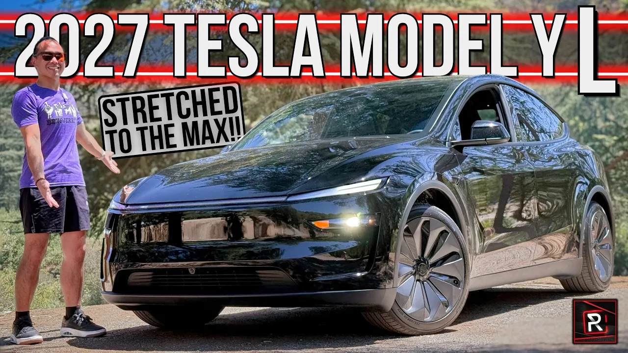Bigger Is Better! | 2027 Tesla Model Y L Premium Launch Series | Detailed First Look