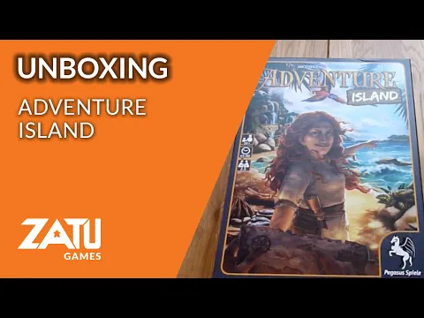 Adventure Island Board Game  Unboxing