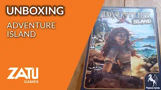 Adventure Island Board Game  Unboxing