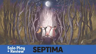 Septima - Board Game Solo Playthrough & Review