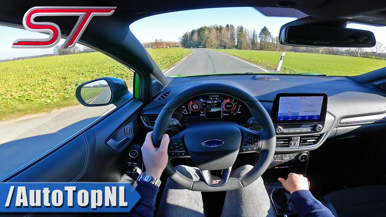FORD PUMA ST 200HP POV Test Drive by AutoTopNL
