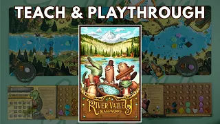 River Valley Glassworks Full Playthrough with Rules Explained