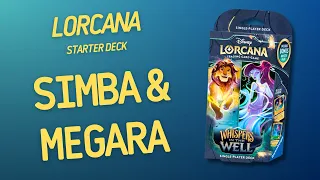 Disney Lorcana Whispers in the Well Starter Deck - Amber & Emerald | Inside with João Ricardo Ep840