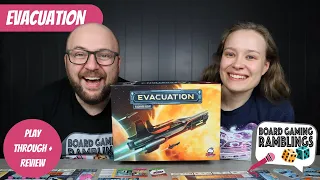 Evacuation - 2 player Playthrough and Review